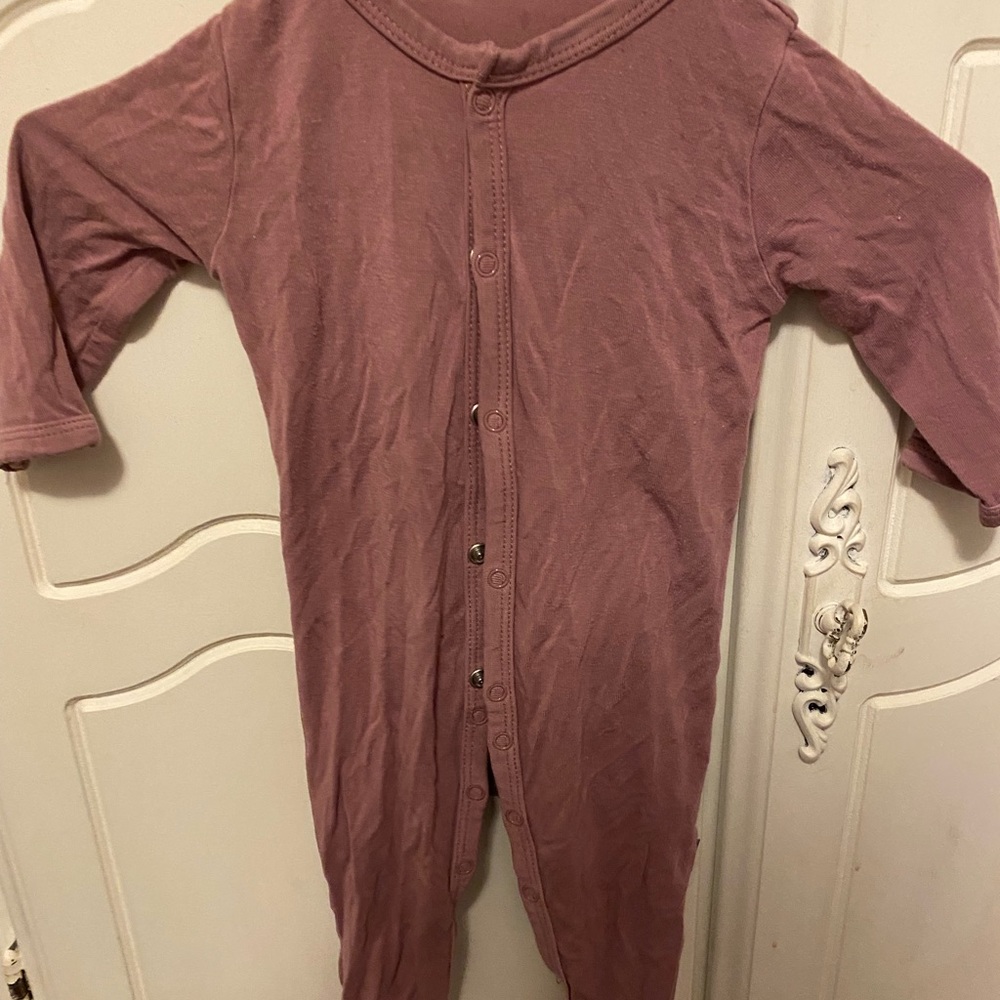 Silky soft Footed onesie, kyte baby